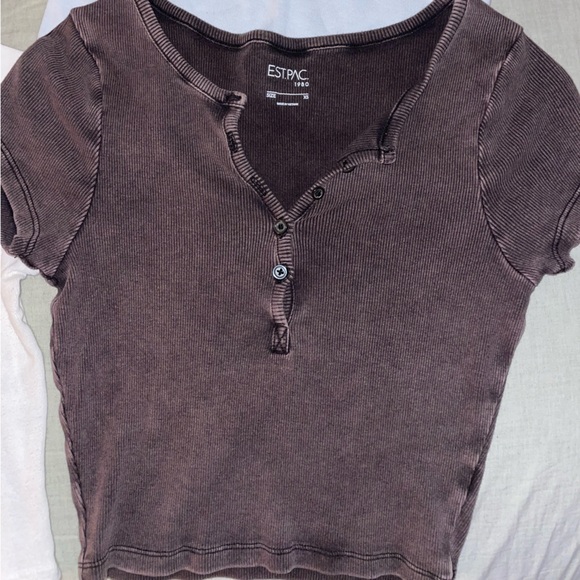 Pacsun/Brandy Melville Bundle of Crop Tops - Picture 5 of 6